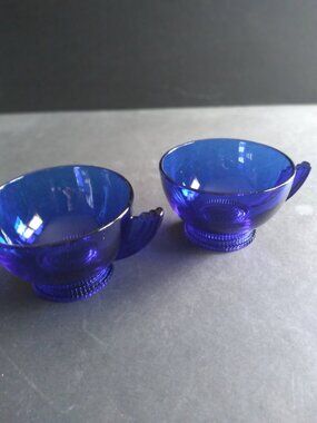 Rare and Hard to Find Vintage Collector's Item Duncan Miller Art Deco Glass Cups